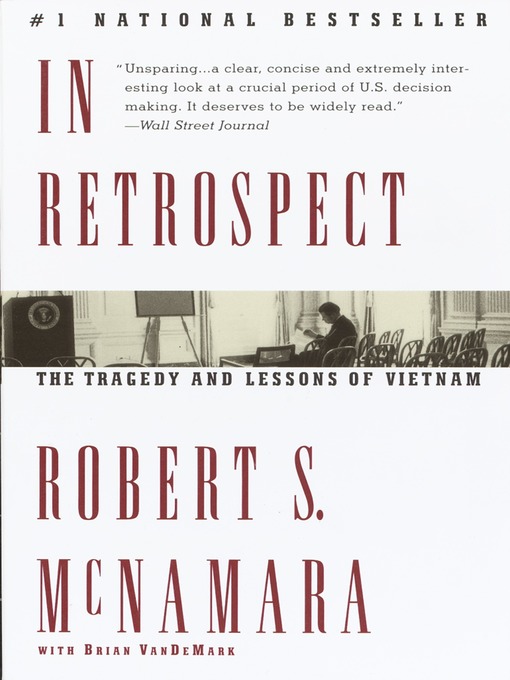Title details for In Retrospect by Robert Mcnamara - Available